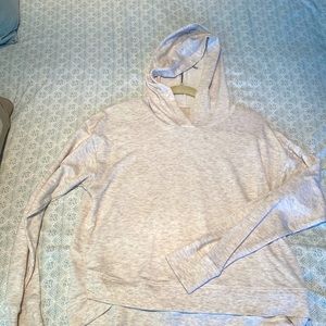 Yoga crop light hoodie